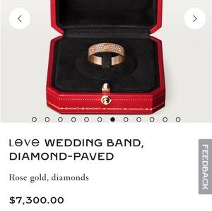 Cartier love ring
